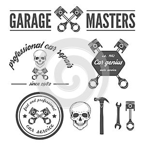 Set of logo, badge, emblem and logotype element