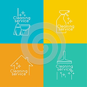 Set Logo cleaning service