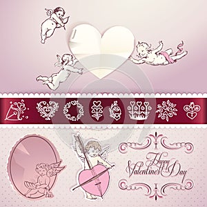 Set of love vector elements