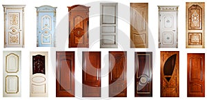 Set of luxury handmade doors