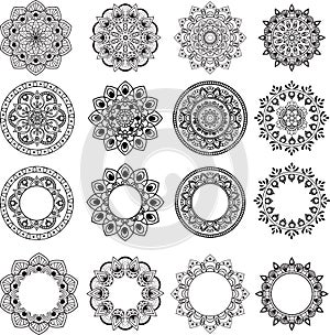 Set of Mandalas