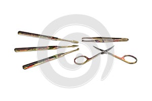 Set manicure instruments