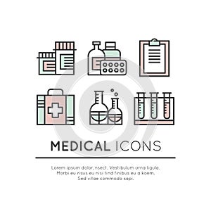 Set of Medical and Healthcare Research Items