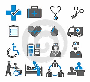 Set medicine icons