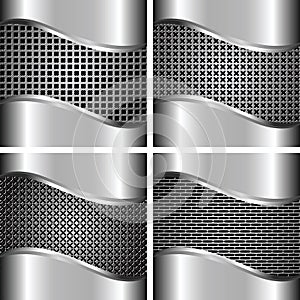 A set of metal backgrounds 2