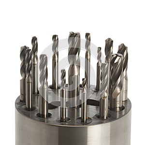 Set of Metal Drill Bits â Industrial Drilling Tools
