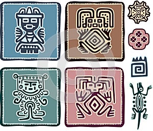 Set of Mexican Design Elements