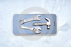 Set of mobile phone repair tools