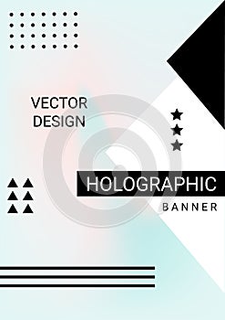 A set of modern abstract covers. Creative backgrounds