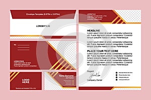 Set of Modern Business Stationery Template Design