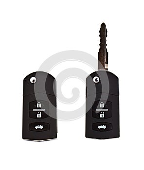 Set of modern car key