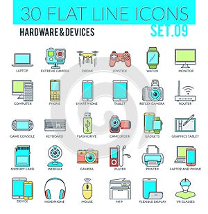 Hardware & devices Icons