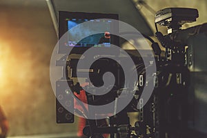 On-set movie camera