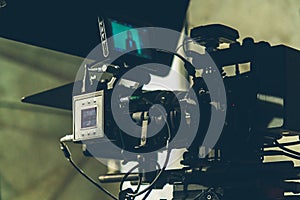 On-set movie camera