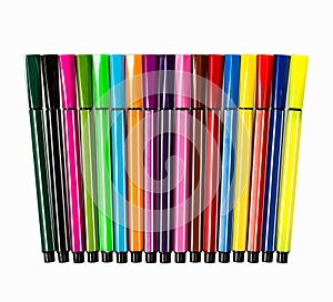 Set of multi-colored ball pens