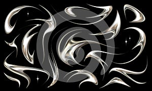 Set of neotribal metallic elements