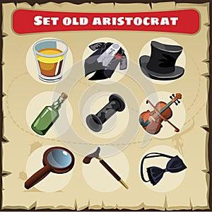 Set old aristocrat: nine things of a great men