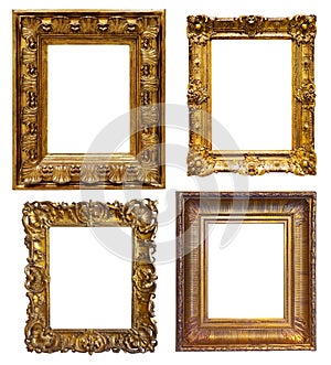 Set of old frames