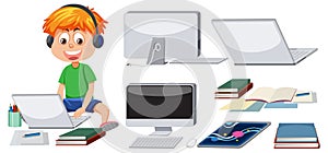 Set of online learning objects