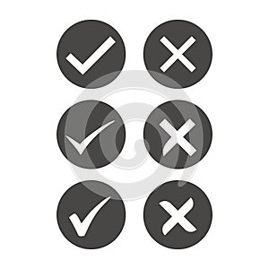 A set of options for checkmark buttons.
