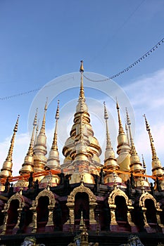 Set of Pagodas