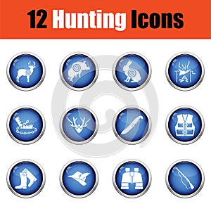 Set of painting icons.