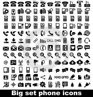 Set phone icon photo