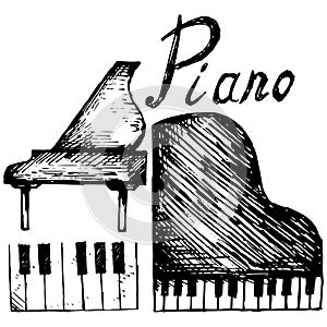 Set piano