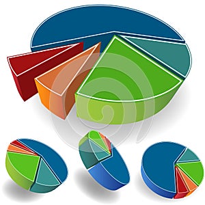 Set of Pie Charts