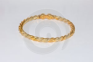 Set of plain gold bangles designs in white gold on background The designers also selected these stock photos