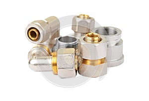 Set of plumbing fitting