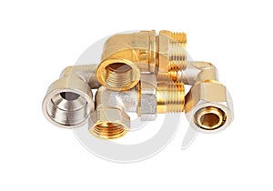 Set of plumbing fitting