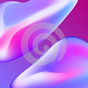 Set of poster covers with color vibrant gradient background. Trendy modern design. Vector templates for placards