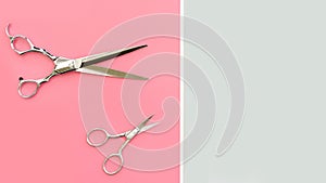 Set of professional hairdresser tools