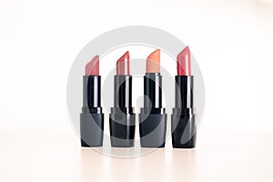 Set of professional lipsticks