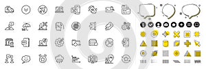 Set of Recovery server, Filling station and Emergency call line icons for web app. Pictogram icon Vector