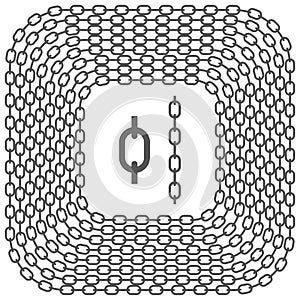 Set of rectangular frames