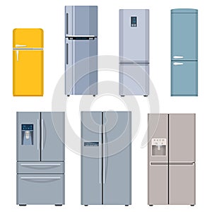 Set refrigerators side by side,