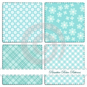 Set of retro patterns 7