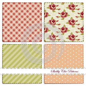 Set of retro patterns 9