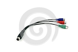 A set of RGB cables