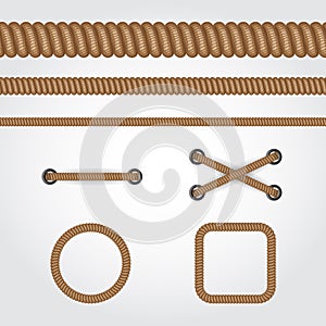 Set of rope