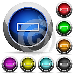 Editbox button set