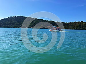 Set sail for snorkeling in Koh chang, Thailand