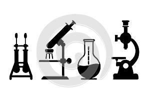 Set science equipment