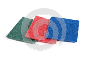 A set of scouring sponges