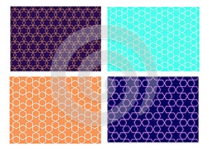 Set of Seamless Islamic pattern, vector art