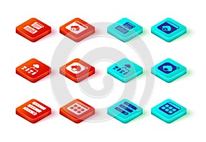 Set Server, Data, Web Hosting, Browser files, Computer network, Cloud technology data transfer, Failed access cloud
