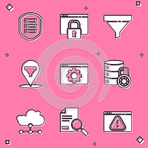 Set Server with shield, Secure your site HTTPS, SSL, Sales funnel, Location sales, Browser setting, security lock