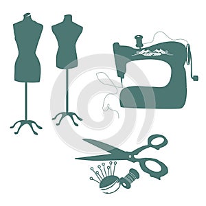 Set of sewing tools